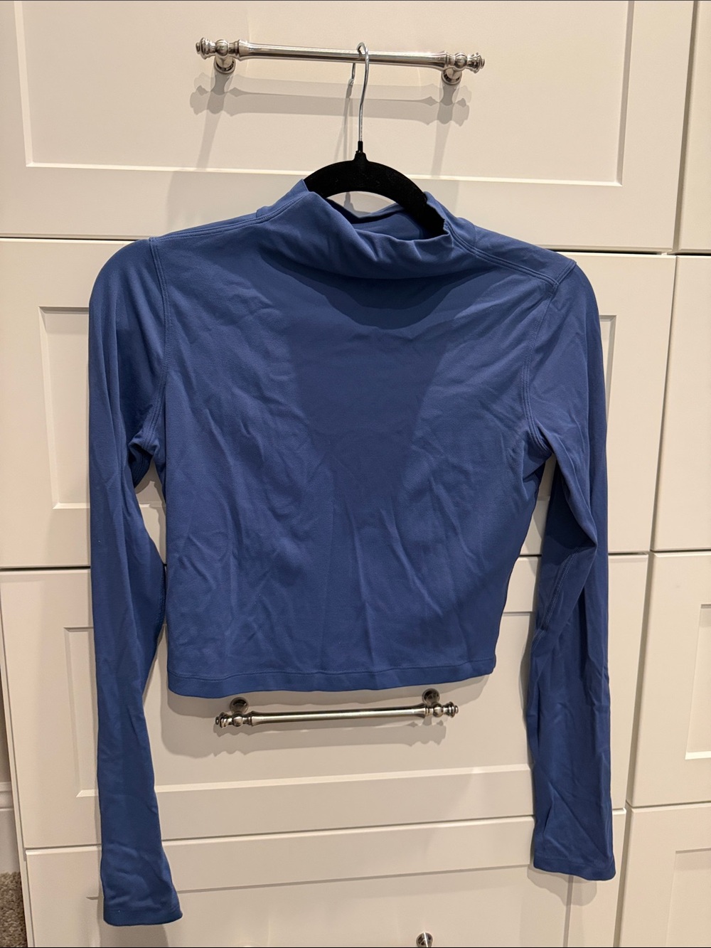 lululemon athletica Periwinkle Long-Sleeve Mock Neck Top
